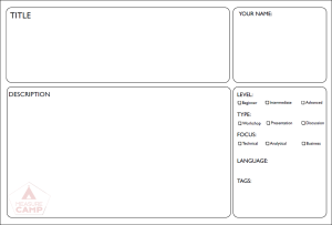 Session Card Uses Brussels MeasureCamp | Session Cards